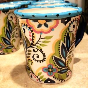 España Lifestyle Bocca Mugs (Set Of 8)